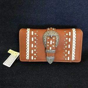 Montana West Western Boho Southwest Buckle Wallet